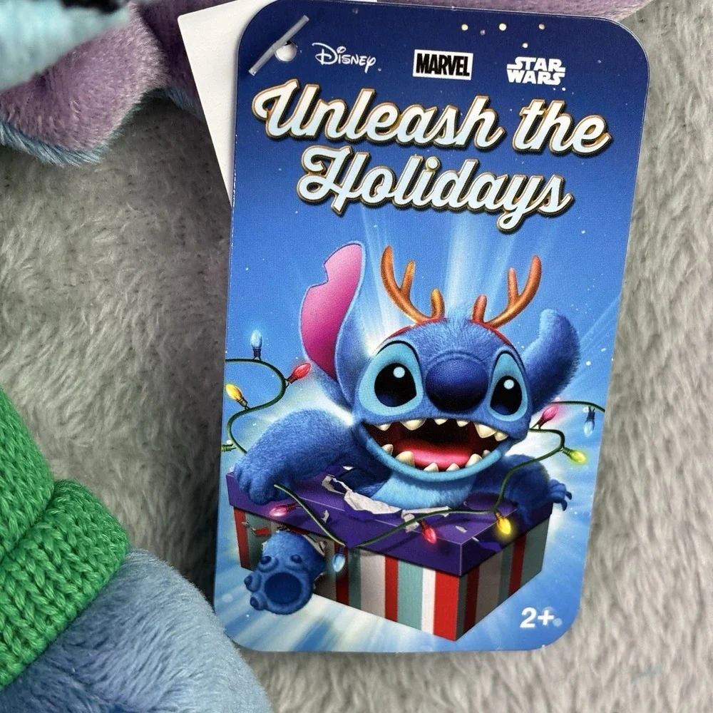 Disney Stitch In Star Wars Grogu Sweater Unleash The Holidays Christmas Plush